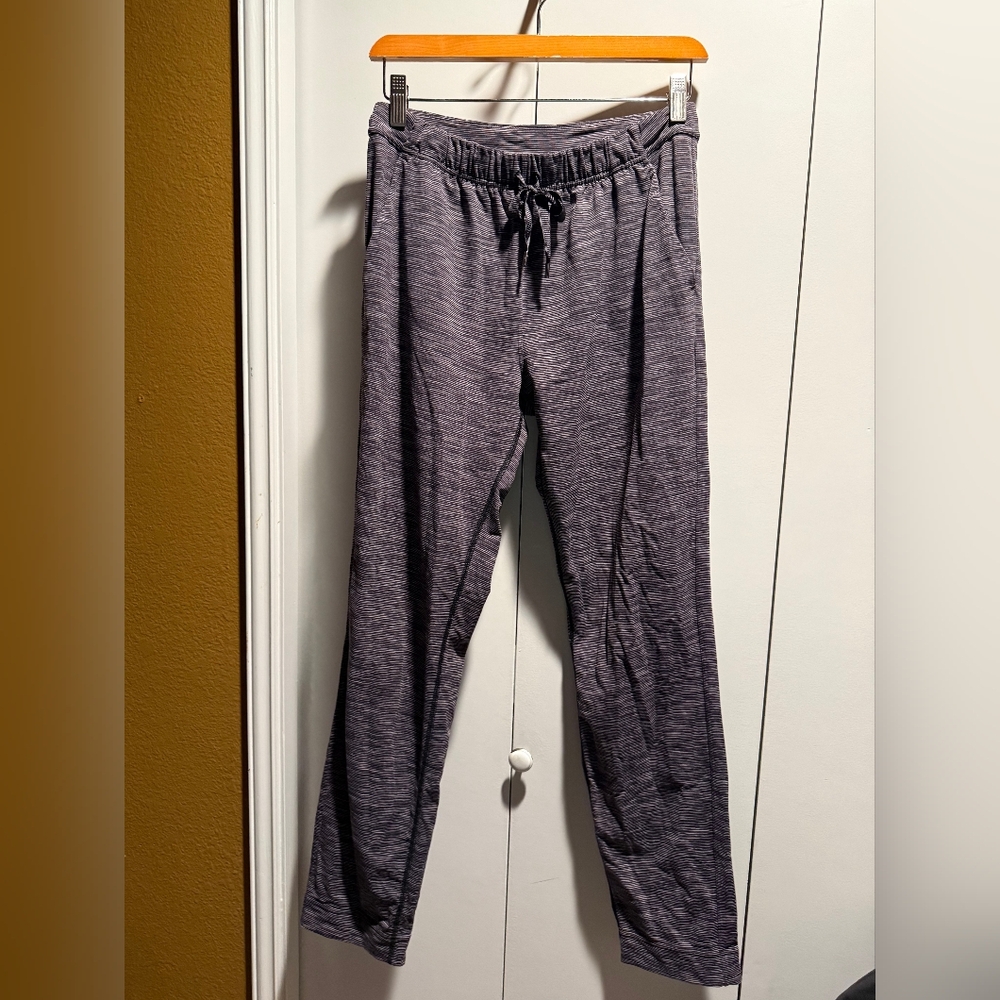 Gray Drawstring Lounge Pants